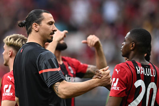 Zlatan Ibrahimovic of Milan