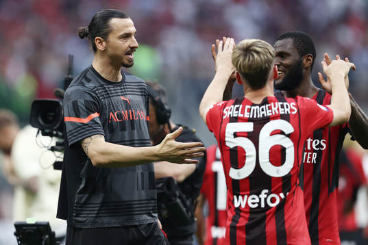 Zlatan Ibrahimovic of Milan