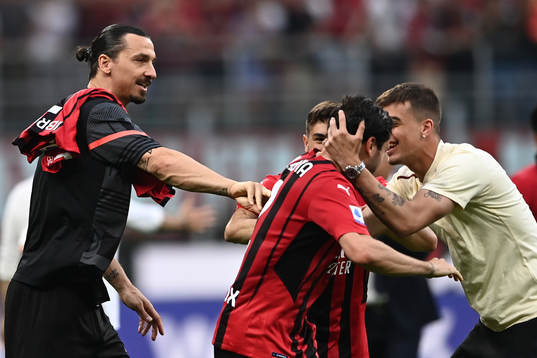 Zlatan Ibrahimovic of Milan