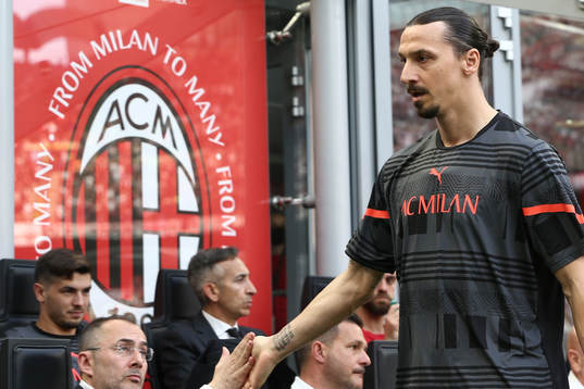 Zlatan Ibrahimovic of Milan