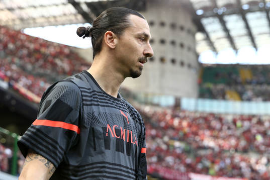Zlatan Ibrahimovic of Milan