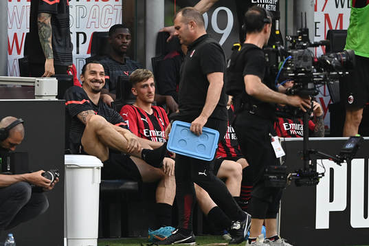 Zlatan Ibrahimovic of Milan