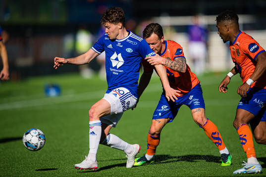 Emil Varhaugvik Breivik of Molde and Fredrik Haugen of