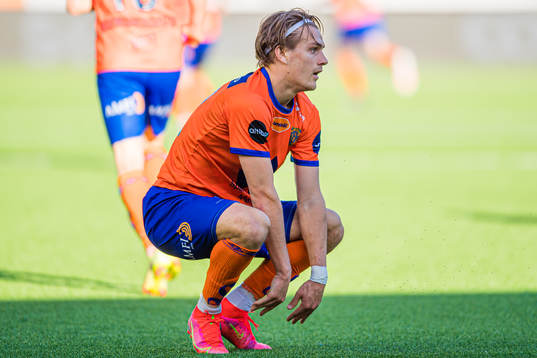 Sigurd Hauso Haugen of Aalesund looks dejected
