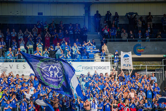 Spectators in the stands