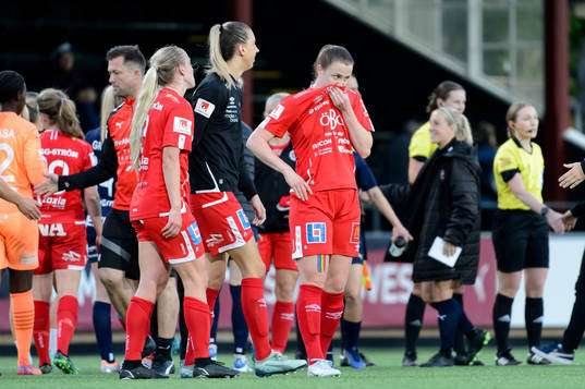 Örebros Maja Regnås Valcic deppar