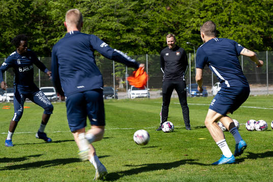 Tränare Brynjar Gunnarsson
