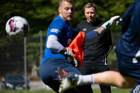 Tränare Brynjar Gunnarsson