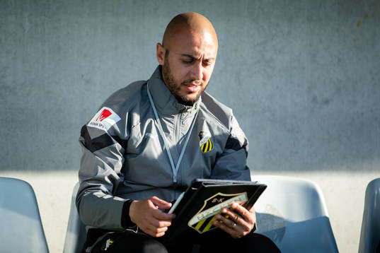 Häckens assisterande tränare Marwan Salman