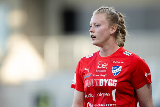 Kalmars målvakt Aubrei Corder