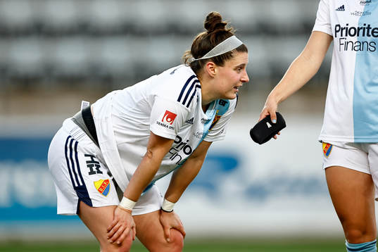 Djurgårdens Hayley Dowd deppar