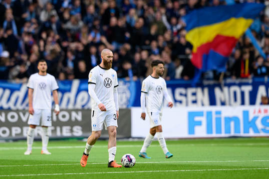 Malmö FFs Jo Inge Berget deppar