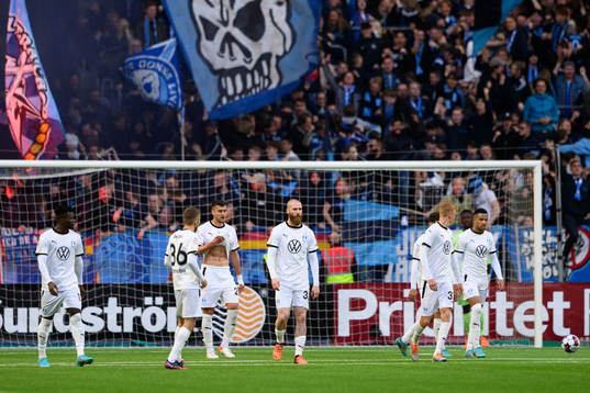 Malmö FFs spelare deppar