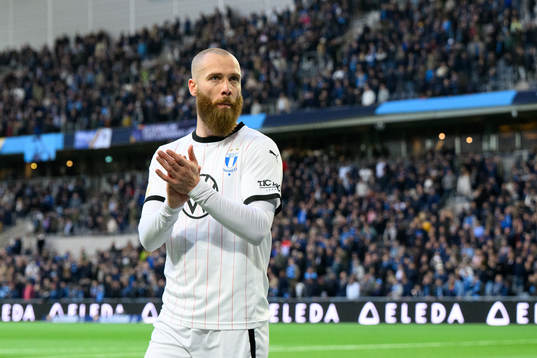 Malmö FFs Jo Inge Berget deppar