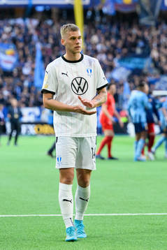 Malmö FFs Felix Beijmo deppar