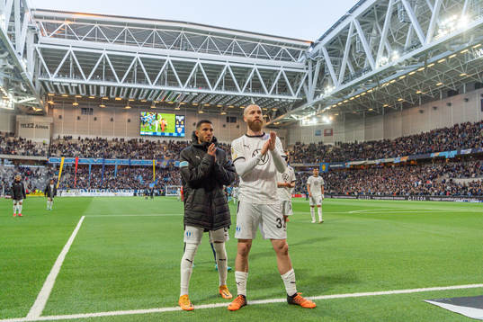 Malmö FFs Sergio Pena och Jo Inge Berget