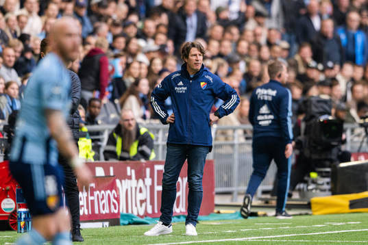 Djurgårdens tränare Thomas Lagerlöf