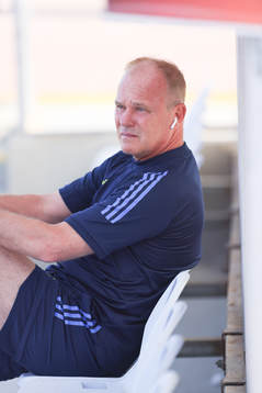Sveriges förbundskapten Roger Franzén