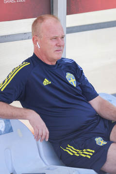 Sveriges förbundskapten Roger Franzén