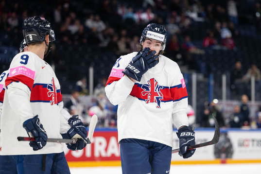 Josh Batch of Great Britain looks dejected