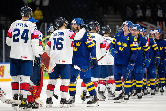 Samuel Duggan of Great Britain and Erik Gustafsson of Sweden