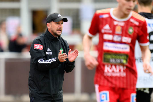Skövdes tränare Tobias Linderoth