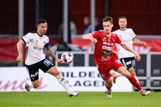 Örebros Jiloan Hamad och Skövdes Villiam Granath