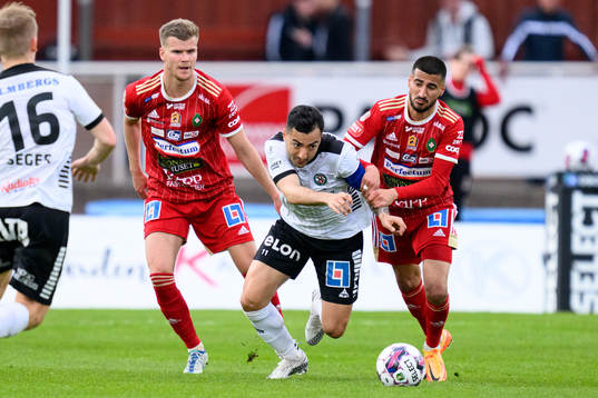 Skövdes Elias Lindell och Elmar Abraham