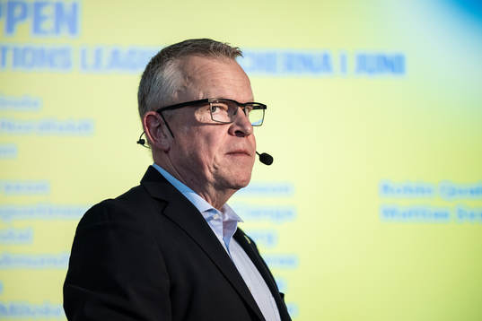 Head coach Janne Andersson of the Swedish national football