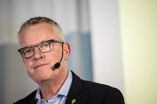 Head coach Janne Andersson of the Swedish national football