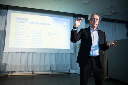 Head coach Janne Andersson of the Swedish national football