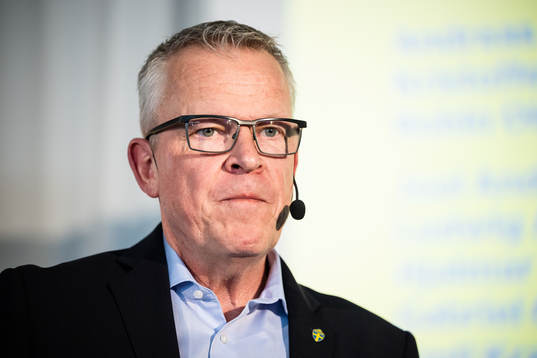 Head coach Janne Andersson of the Swedish national football