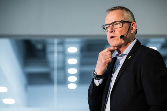 Head coach Janne Andersson of the Swedish national football