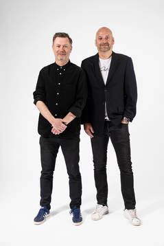 Peter Gerhardsson, förbundskapten, och Magnus Wikman,