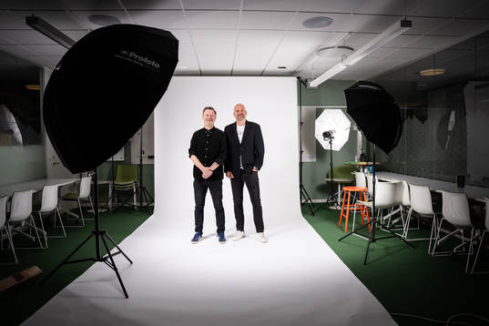Peter Gerhardsson, förbundskapten, och Magnus Wikman,