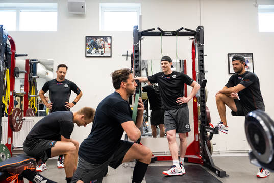 Patrik Carlsson, Nicklas Lasu, Joel Lundqvist, målvakt