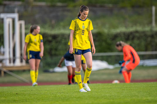 Sveriges Bella Andersson deppar