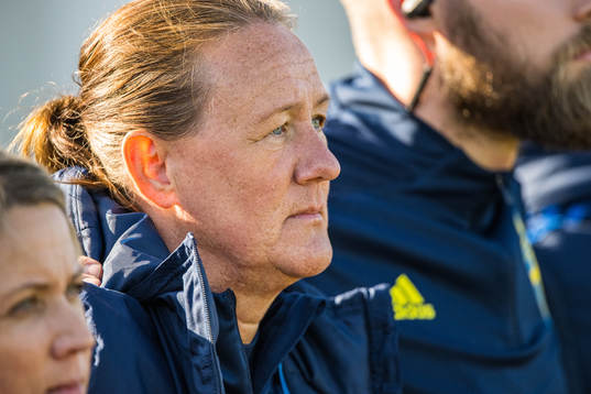 Sveriges tränare Annelie Norén