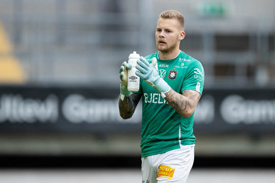 Örgrytes målvakt Robin Wallinder