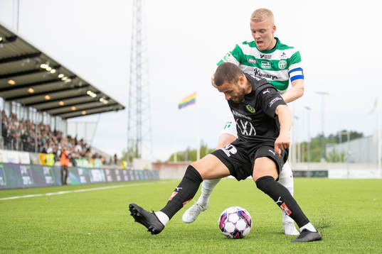 Jönköpings Malkolm Moenza och Västerås Simon Johansson