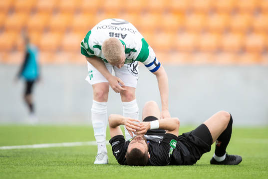 Västerås Simon Johansson och Jönköpings Malkolm Moenza