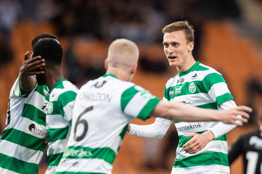 Västerås Viktor Granath jublar