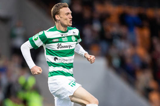 Västerås Viktor Granath jublar