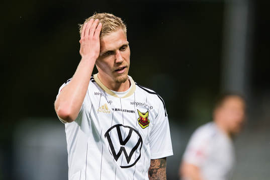 Östersunds André Österholm deppar