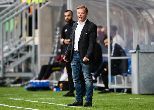 Brommapojkarnas tränare Christer Mattiasson