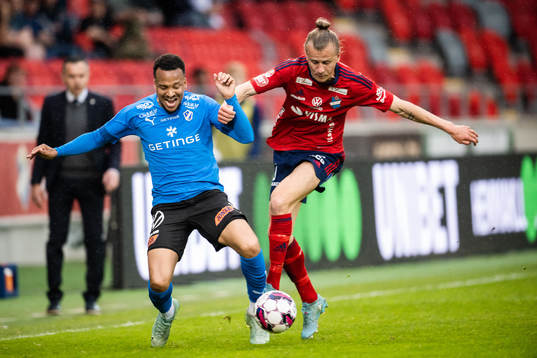 Halmstads Marcus Olsson och Östers Jesper Jonasson