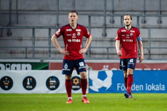 Östers spelare deppar