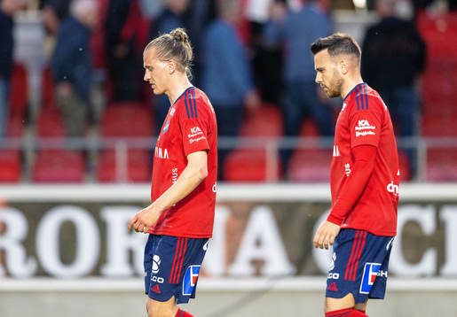 Östers Jesper Jonasson Westermark och Ahmed Bonnah deppar