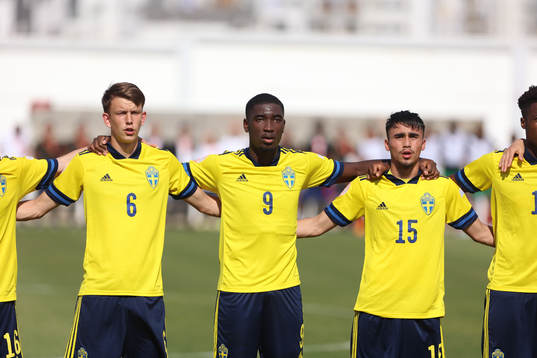 Kazper Karlsson , Emmanuel Tannor and Alexander Hughes of
