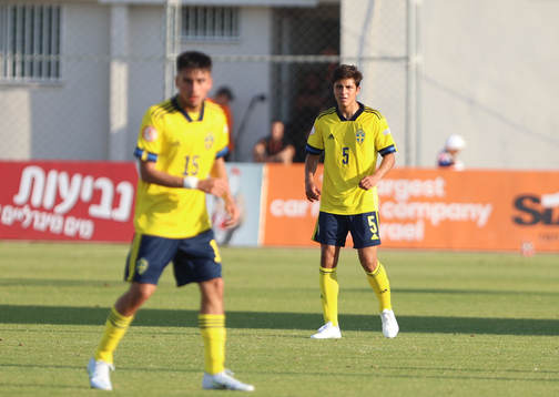 Matteo Perez Vinlöf and Alexander Hughes of Sweden